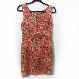 Talbots Lined Floral Dress